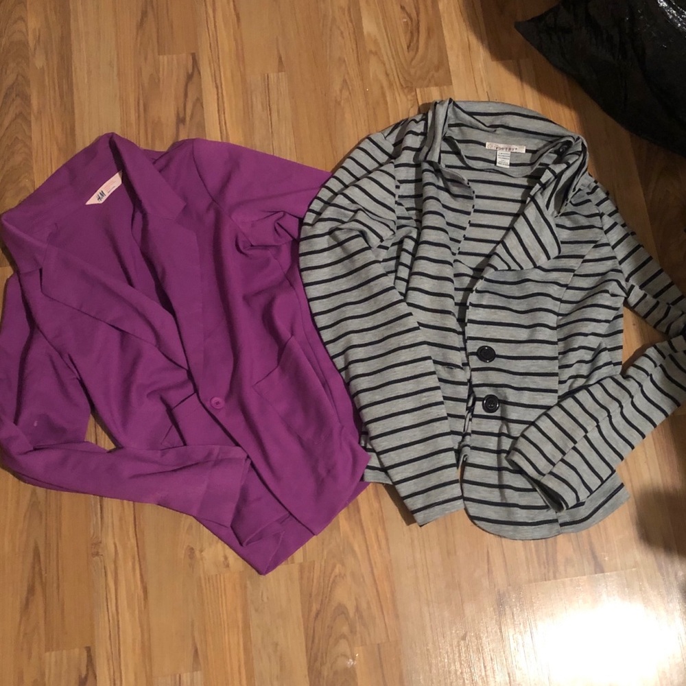 Burke of H&M blazers